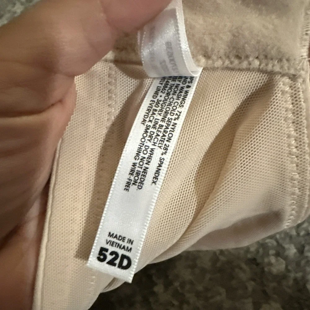 Torrid Curve Lightly Lined Nude T-Shirt Bra Size 52 D